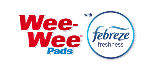 Wee-Wee Pads with Febreze Freshness logo