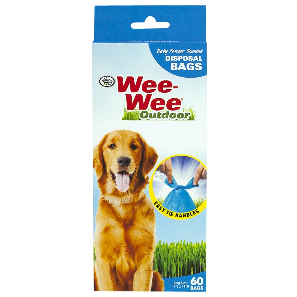 Front view of Four Paws Doggie Doo Bags Count 24ea Four Paws in packaging