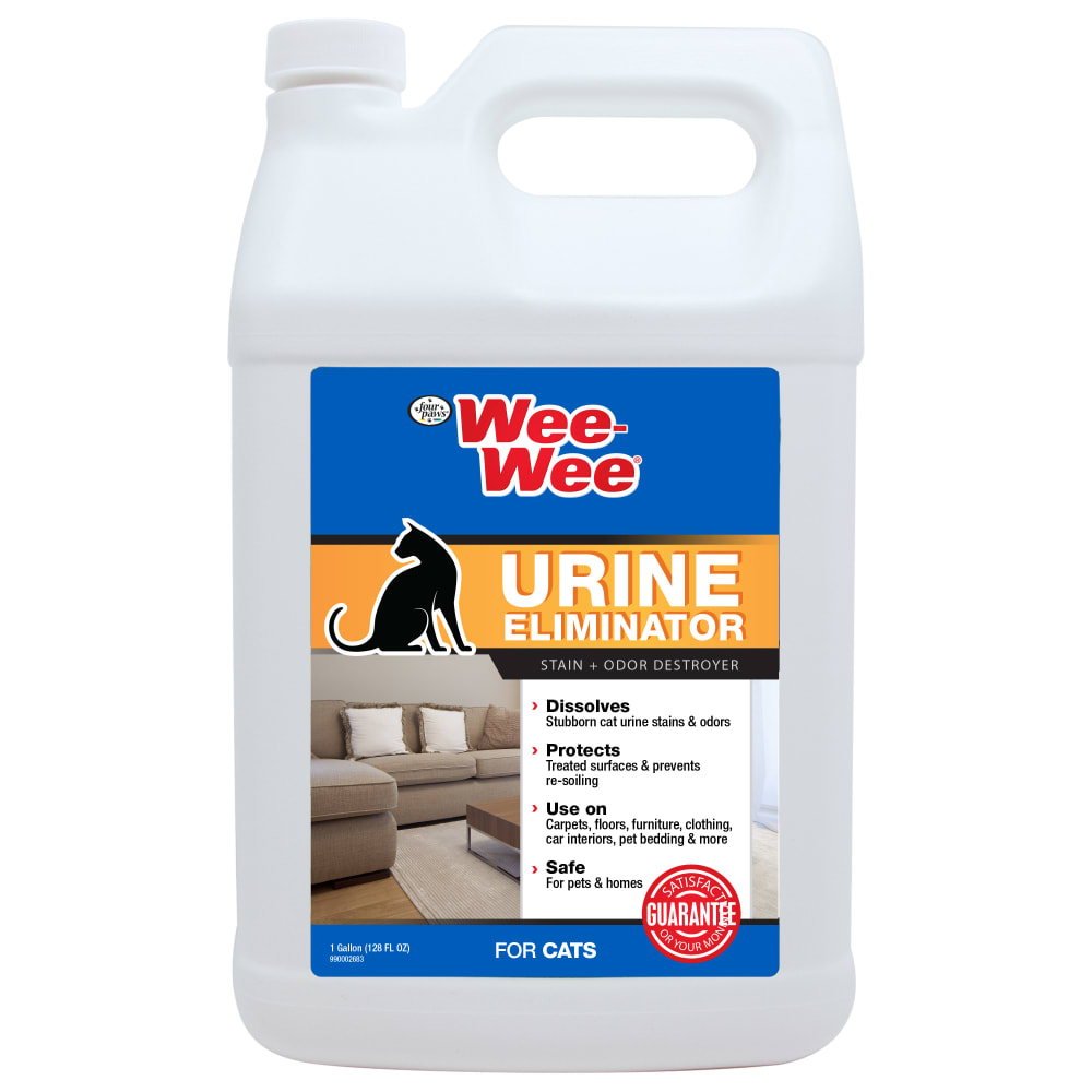 Front view of Four Paws Cat Urine Eliminator in packaging