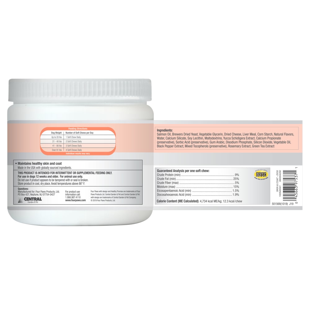 045663975371-fourpaws-healthypromise-dog-skincoatsoftchews-90ct-new-inpackagingback2