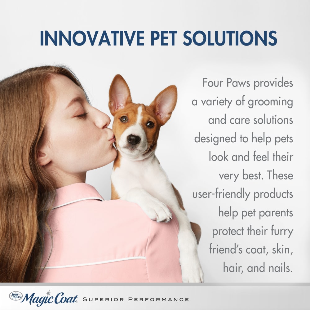Four Paws 32oz Reduces Shedding Shampoo brand story
