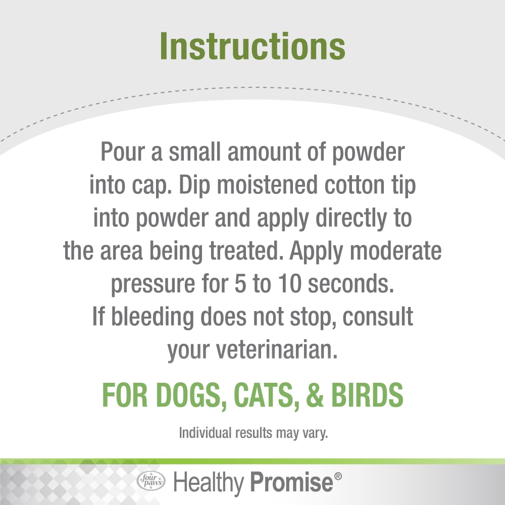 045663501204-four-paws-healthy-promise-blood-stopper-powder-instuctions