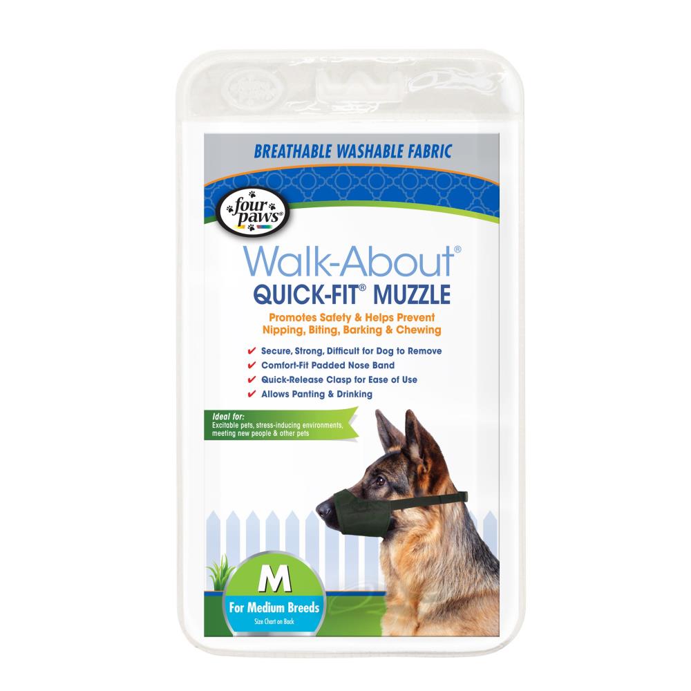Four Paws Quick Fit Muzzle for Dogs Four Paws