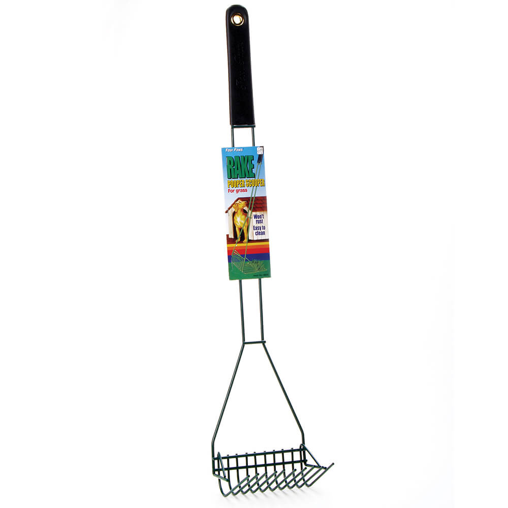 Four Paws® Wire Rake Scooper for Grass