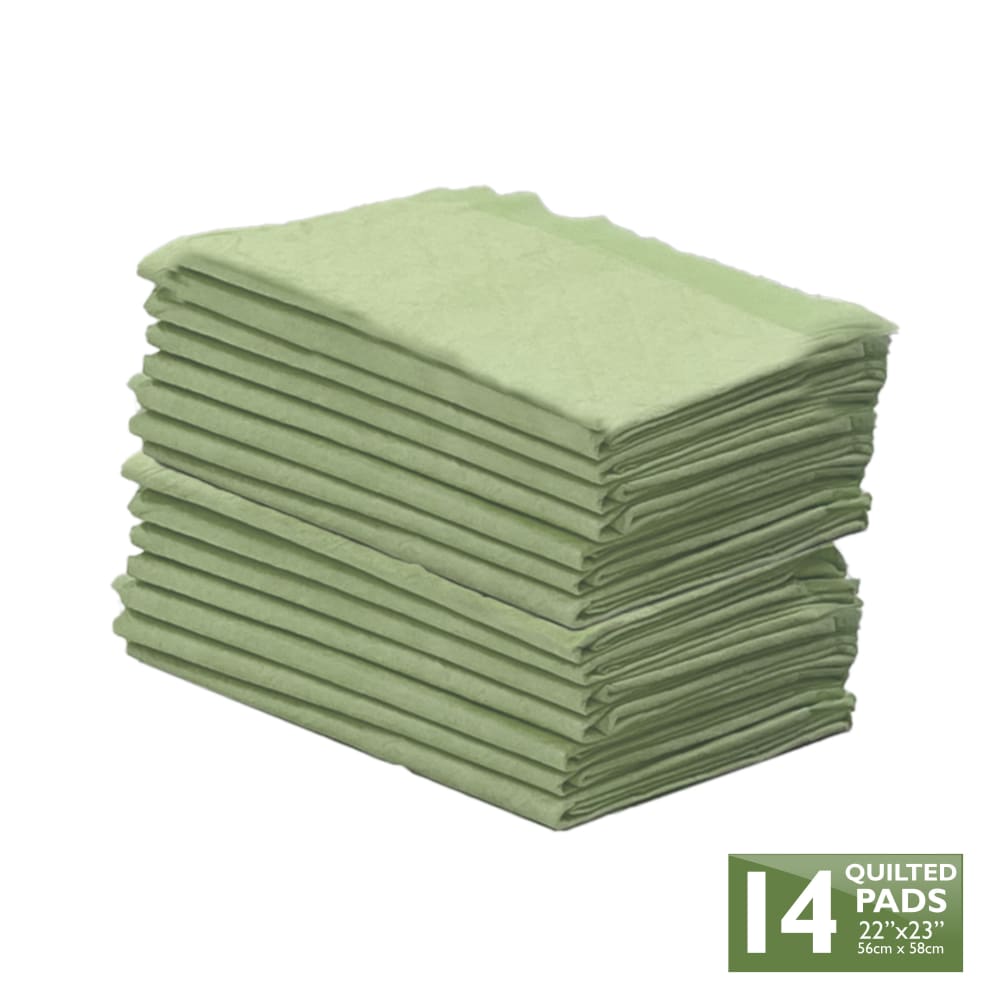045663976613-four-paws-wee-wee-eco-friendly-pads-with-bamboo-14ct-outofpackage