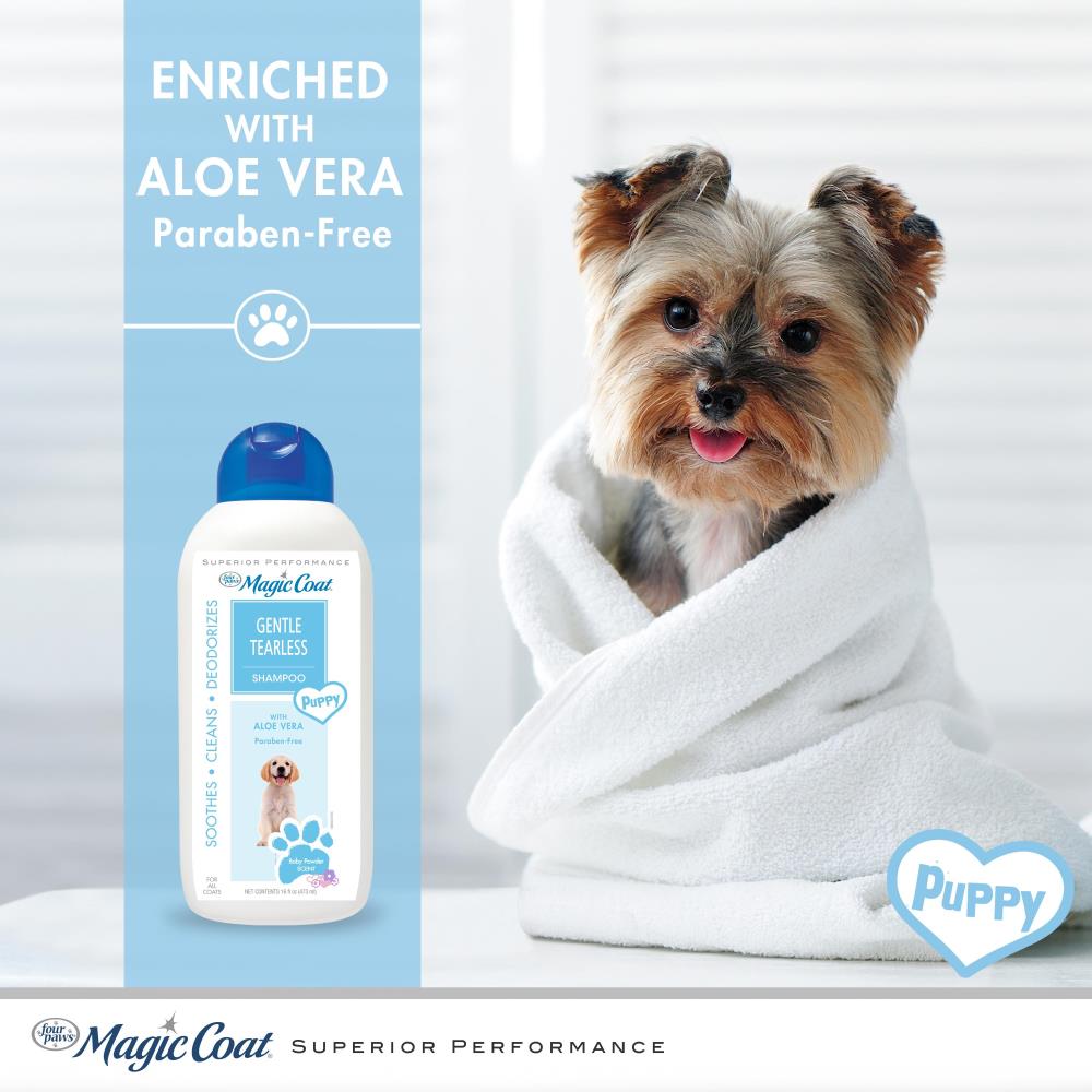 Top paw gentle and tearless puppy shampoo discount