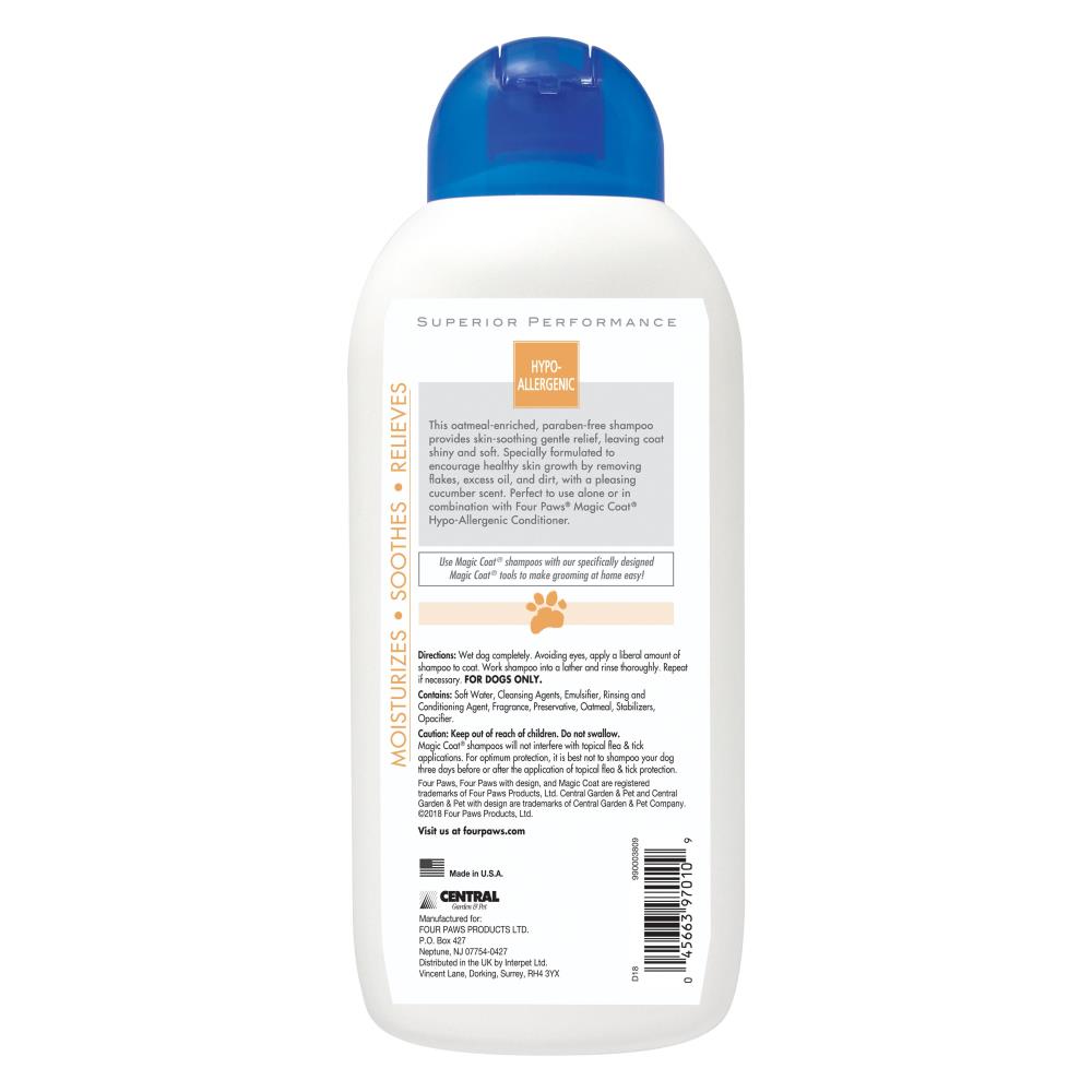Perfect coat hypoallergenic dog outlet shampoo