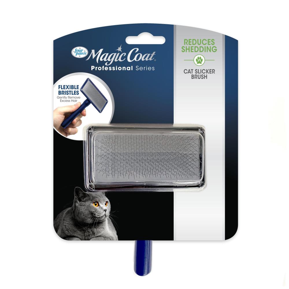 045663003401_Four Paws_Magic Coat Professional Series Cat Slicker Brush_InPackagingFront