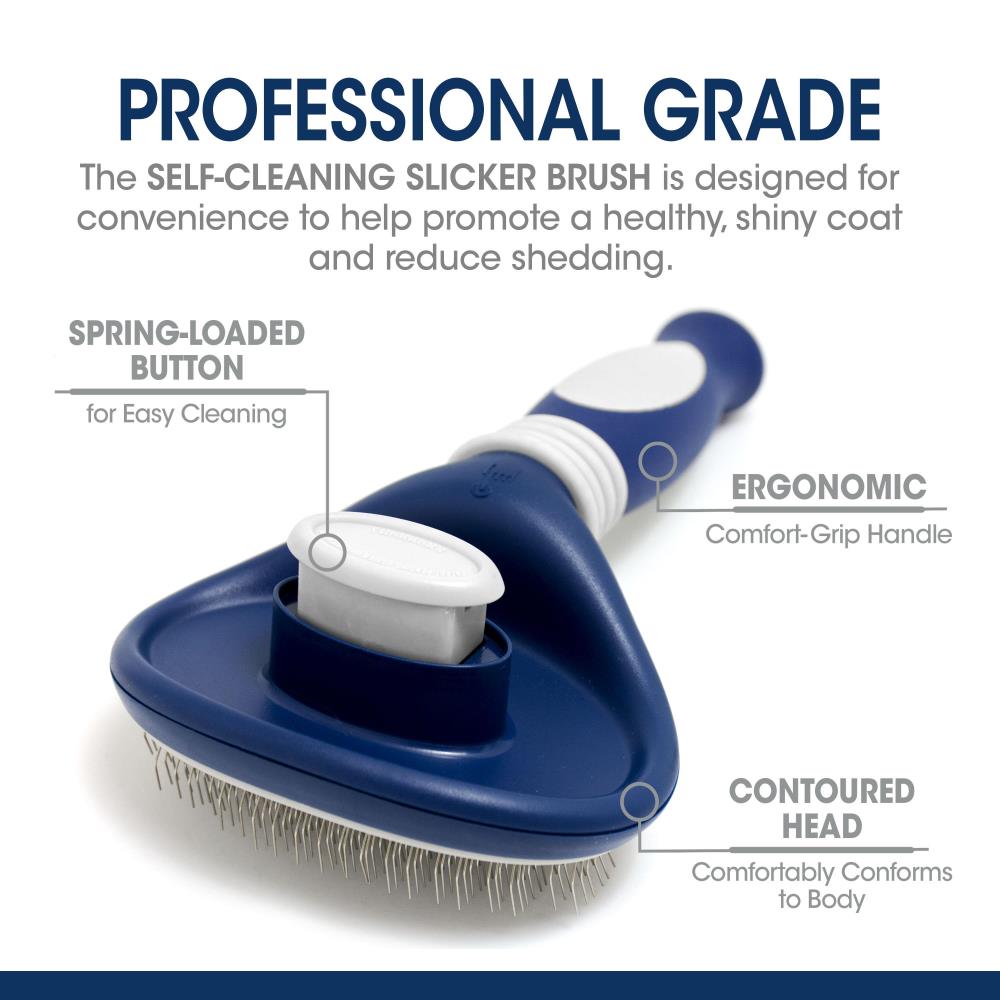 Magic Coat Professional Series Self Cleaning Slicker Brush Four Paws