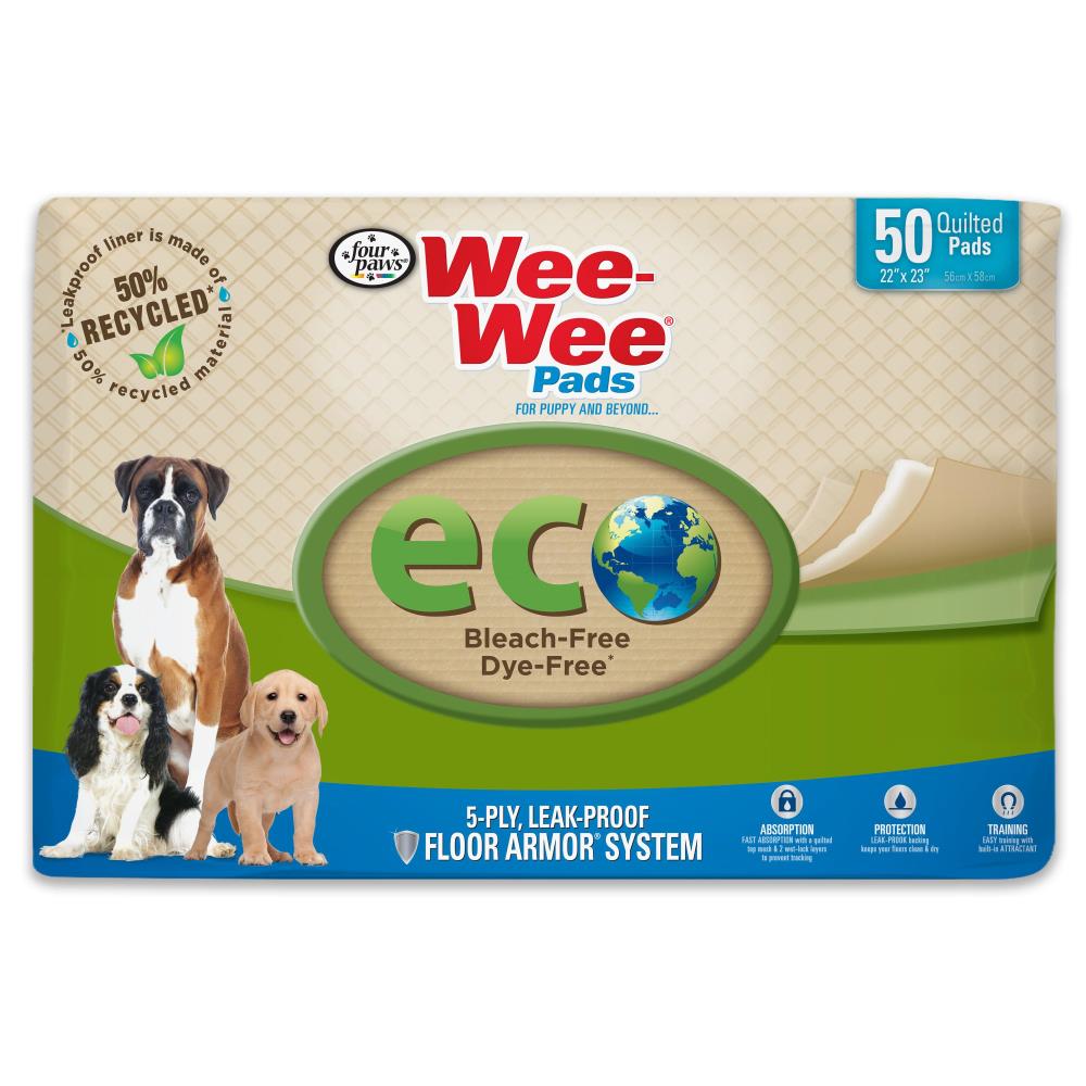 045663972691_four-paws_four-paws-wee-wee-puppy-pee-pads-eco-friendly-50-count_inpackagingfront